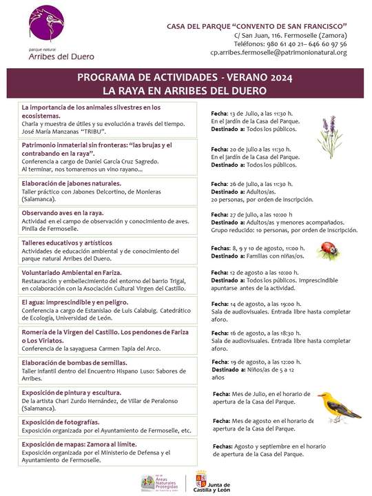 Cartelería Verano Fermoselle 24