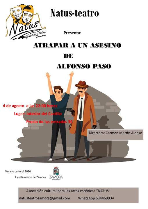 Obra Atrapar a un asesino