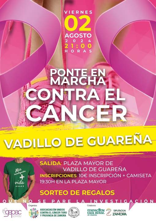 Vadillo de Guareña Marcha Contra el Cáncer