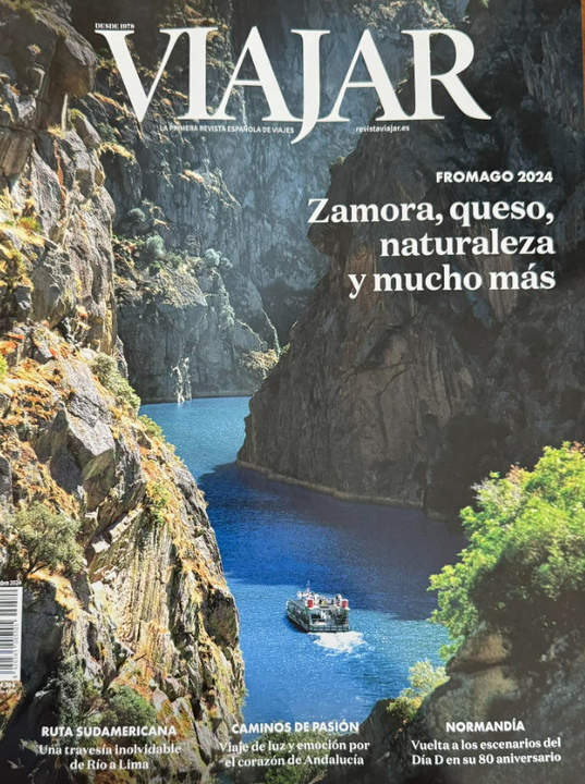 Desde hoy en todos los quioscos de España. Zamora es portada en una de las revistas de viaje más importantes del país, Revista Viajar