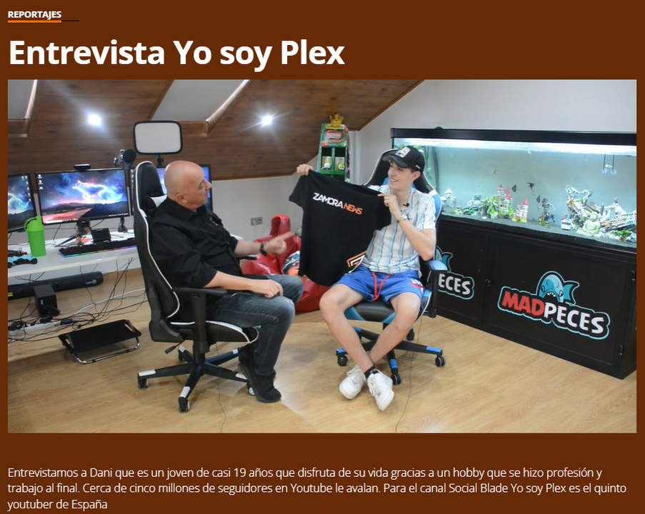 Entrevista Yo soy Plex