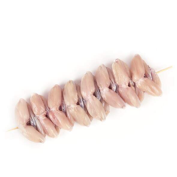 brocheta de ranas
