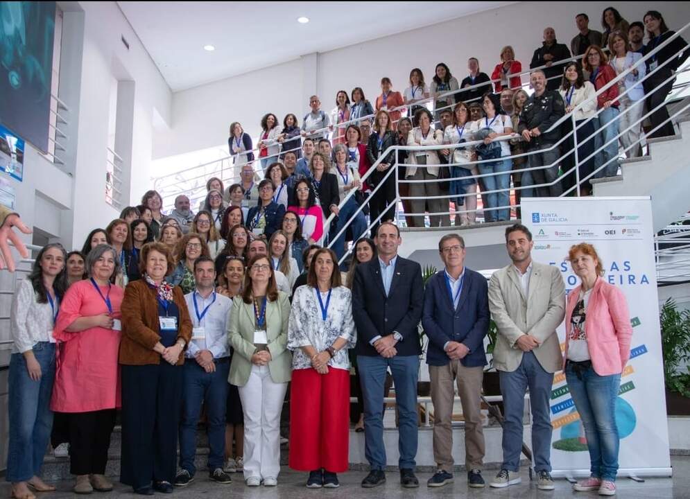 Fotos del encuentro con los coles participantes del proyecto en Xinzo de Limia el 13 y 14 de junio