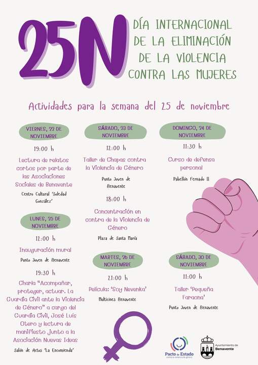 Día internacional 25N Benavente