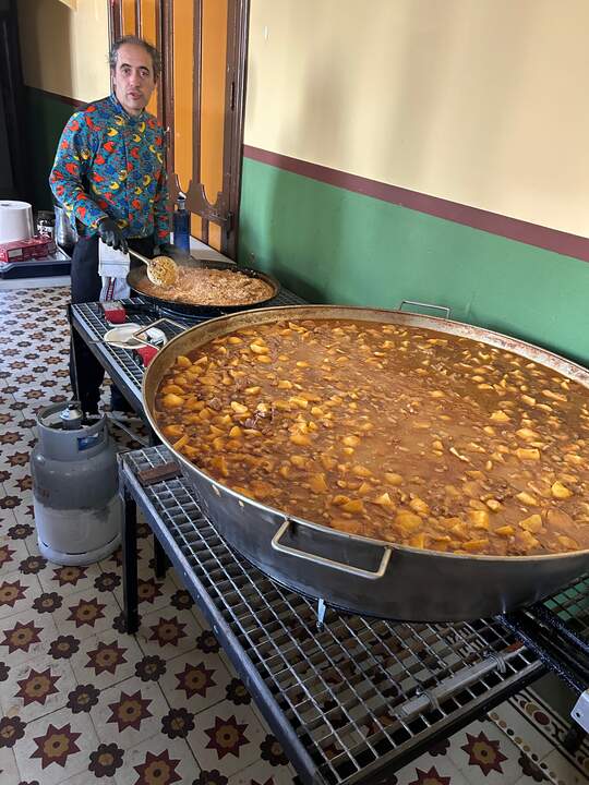 Comida popular Corrales del Vino 2024 1
