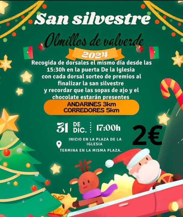 cartel San Silvestre Olmillos de Valverde