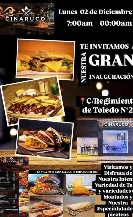 nuevo bar Cinaruco