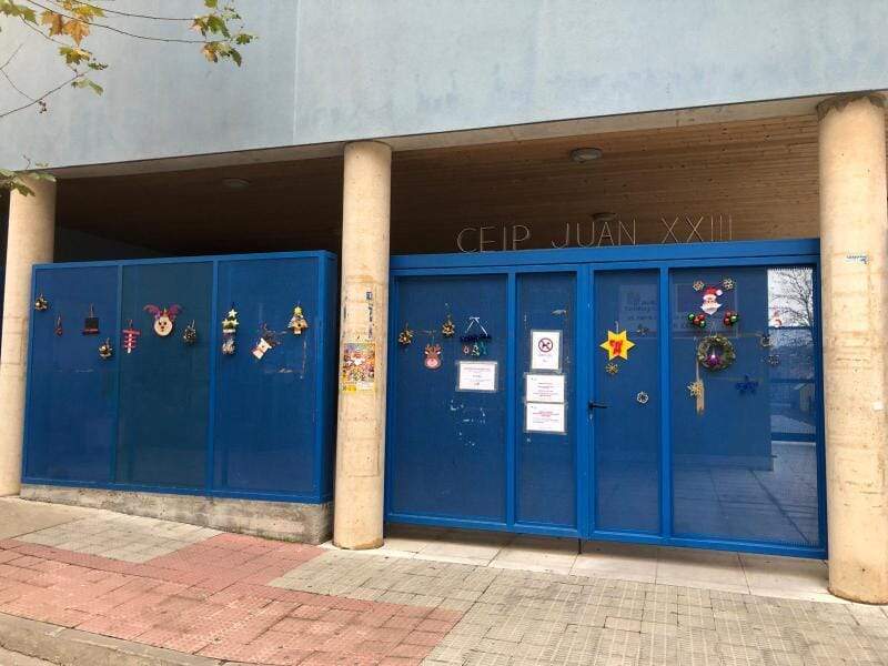 decoración Navidad en el CEIP Juan XXIII de Zamora (3)