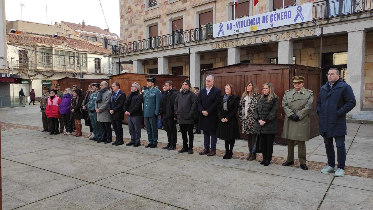 Minuto de silencio Zamora
