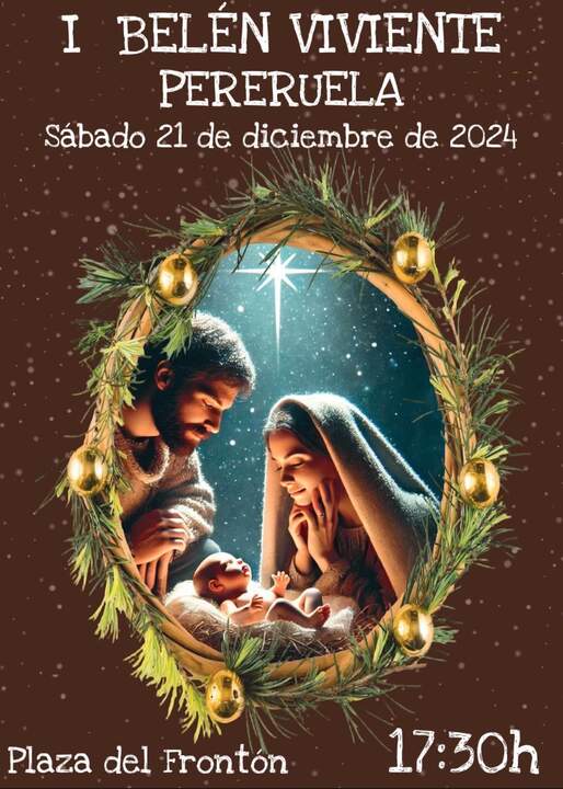 cartel belén viviente Pereruela