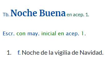 Noche Buena