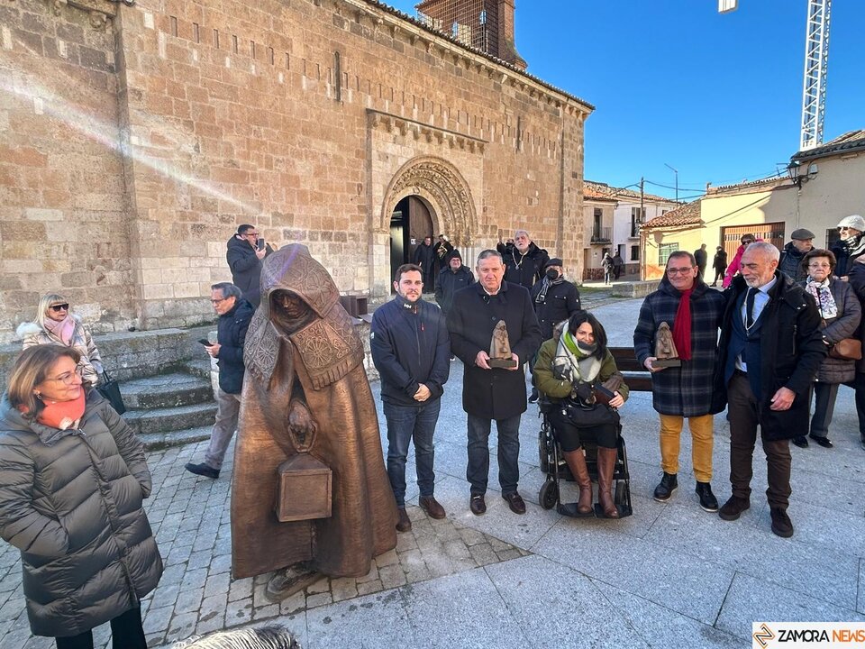 Escultura del penitente de la Hermandad de Penitencia del Santísimo Cristo del Amparo