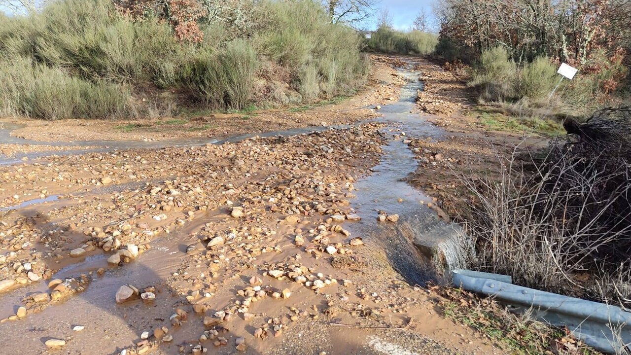 carreteras afectadas por el temporal Herminia (1)