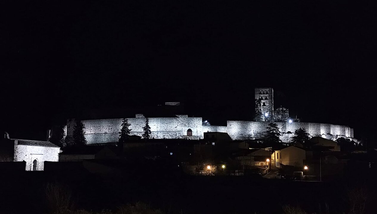 catedral noche zamora