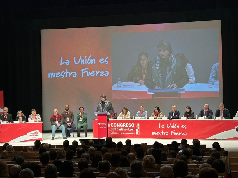 Carlos Martínez Mínguez, Congreso UGT CYL