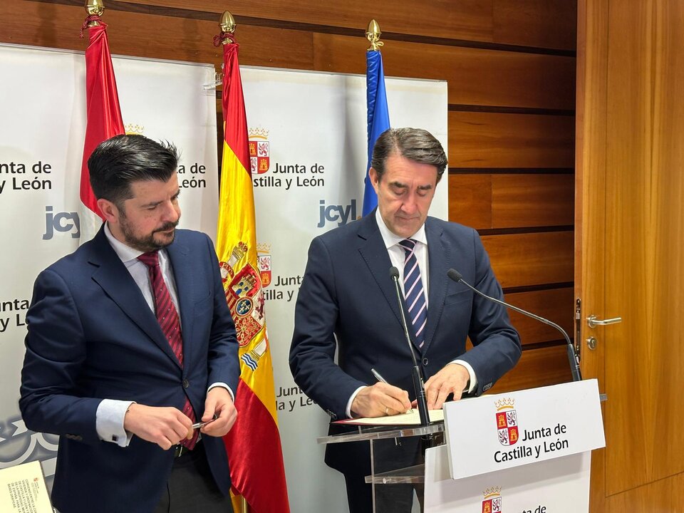 Firma del convenio JCYL 2