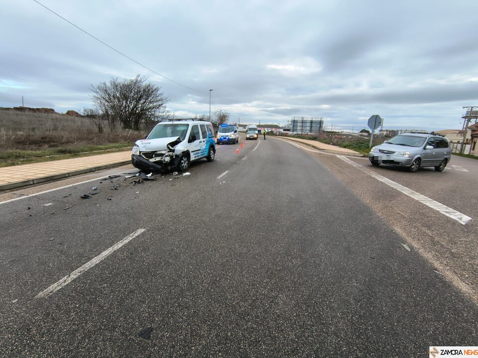 Accidente por alcance