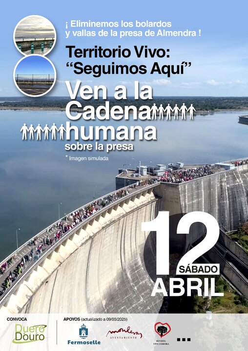 Cadena Humana Presa Almendra