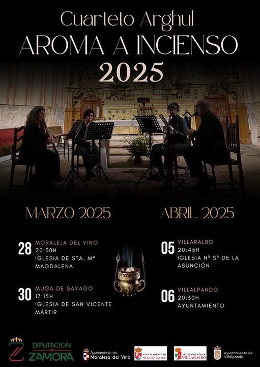 Cuarteto Arghul cartel conciertos