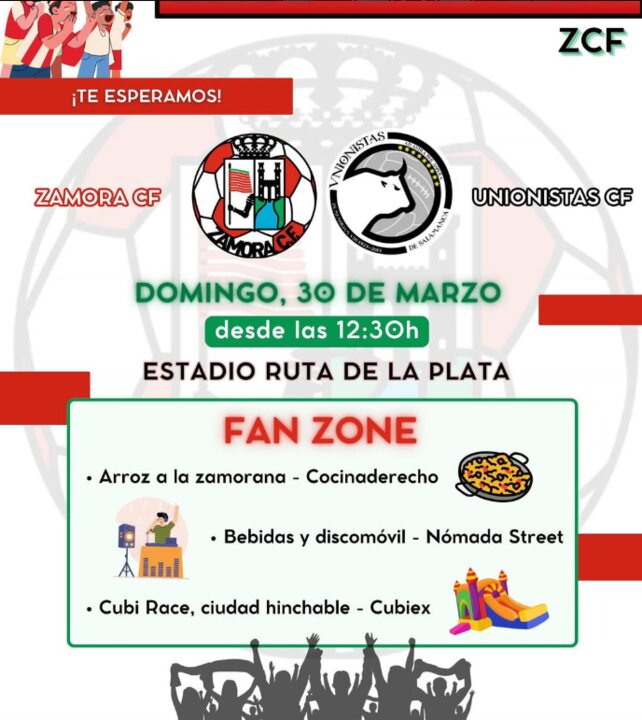 Fan Zone, Zamora CF