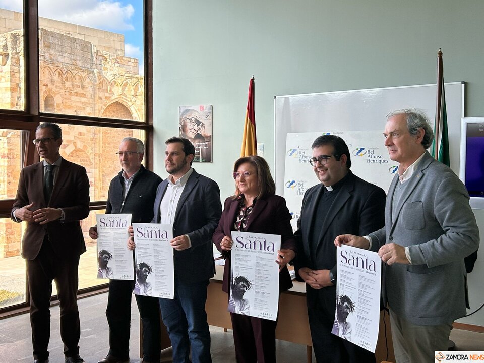 Bragança presenta su Semana Santa en Zamora en un gesto de cooperación transfronteriza