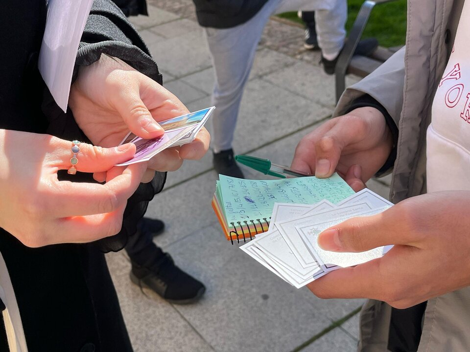 intercambio de cromos de Semana Santa en Zamora (1)
