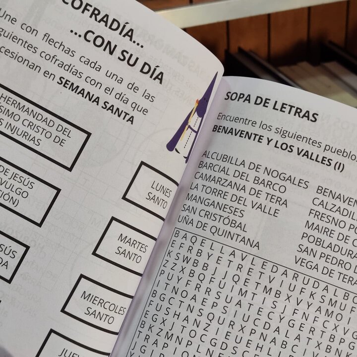 Cuaderno de Pasatiempos de Zamora 1