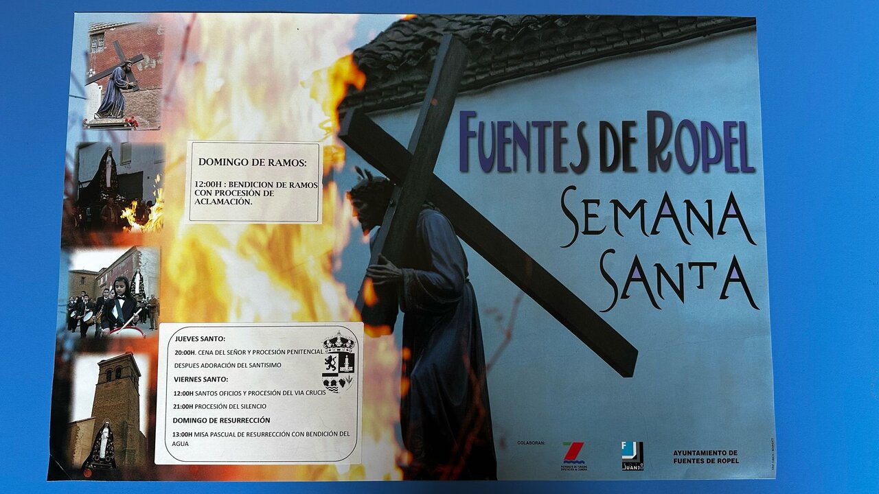 Cartel Semana Santa de Fuentes de Ropel