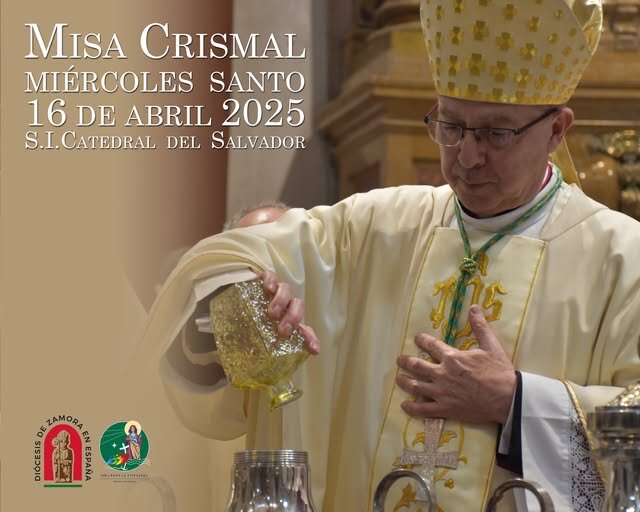 La Diócesis de Zamora celebra la Misa Crismal 2025