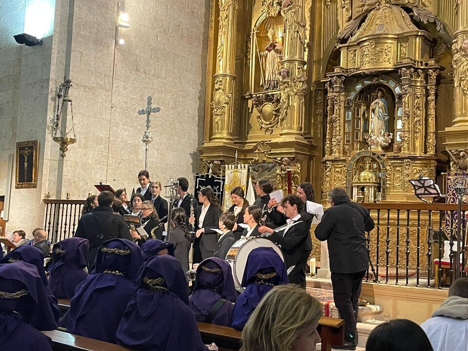 cocierto acto en fuentesaúco vienes santo