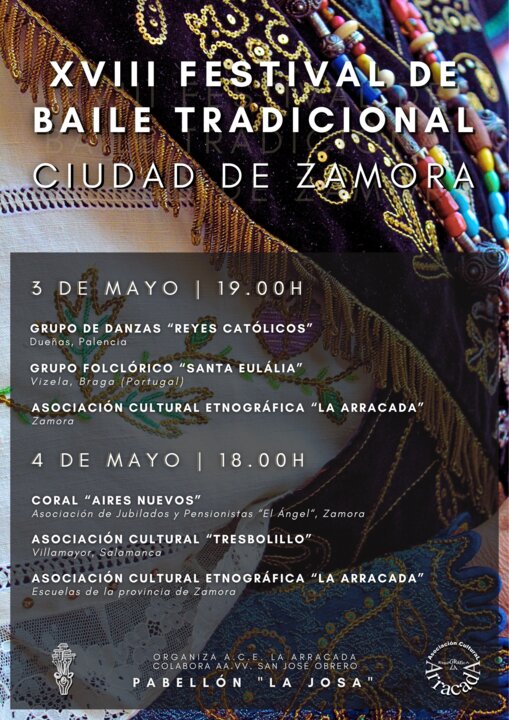cartel Festival de Baile Ciudad de Zamora