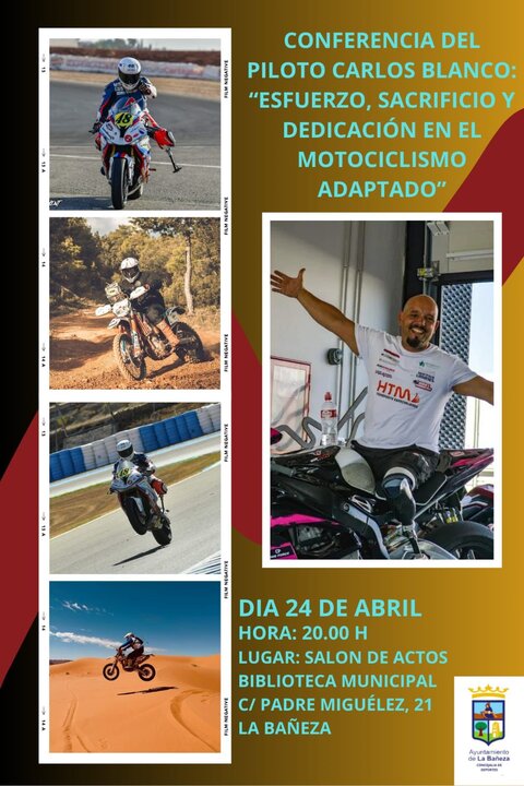 Carlos Blanco reflexiona sobre el motociclismo adaptado como camino de superación