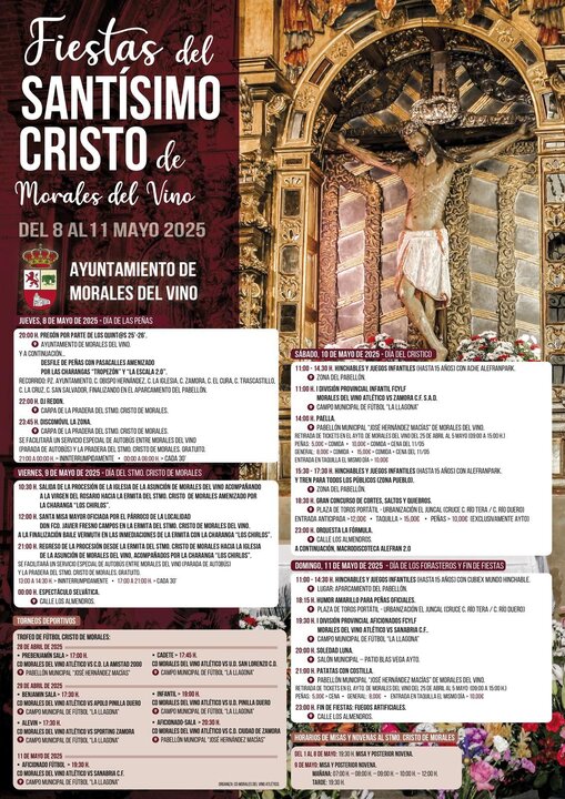 Programa fiestas del Cristo de Morales