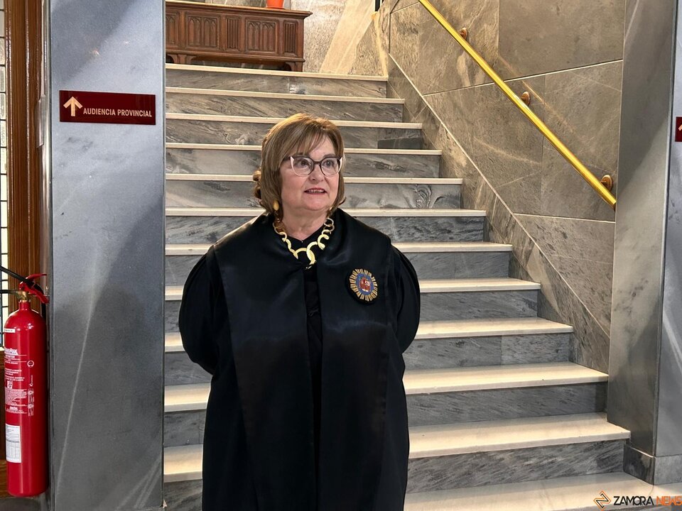 Esther González toma posesión como primera presidenta de la Audiencia Provincial de Zamora
