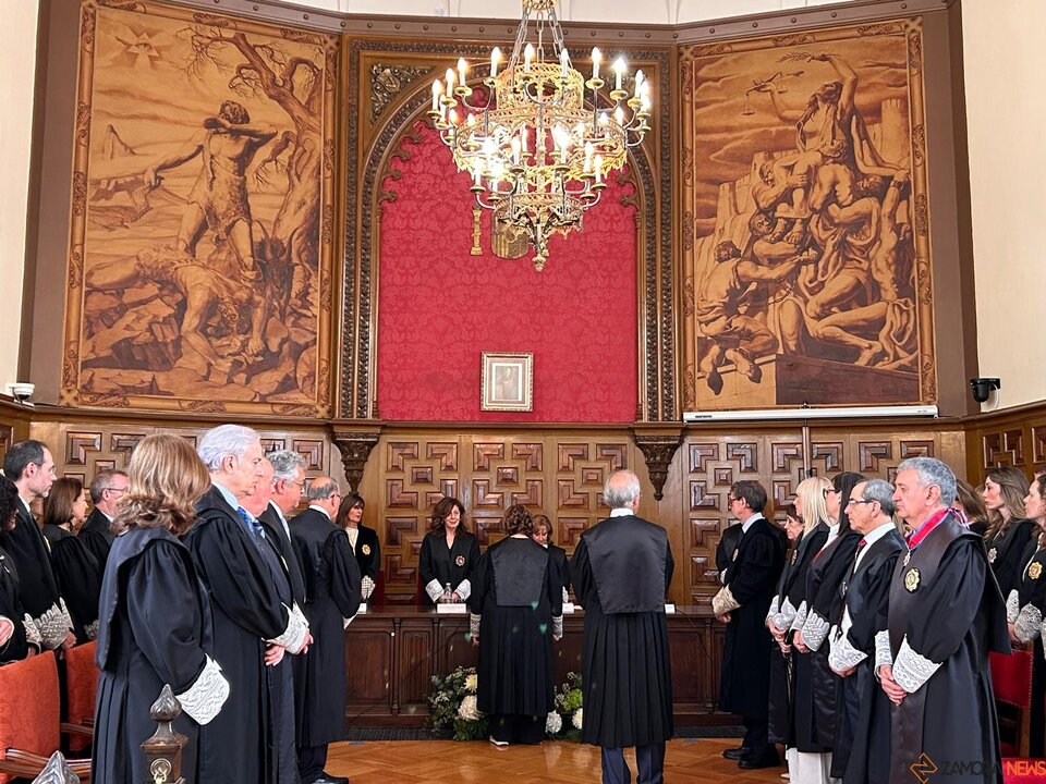 Esther González toma posesión como primera presidenta de la Audiencia Provincial de Zamora