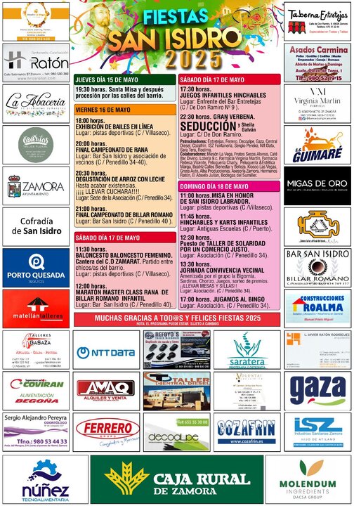 Fiestas de San Isidro 2025