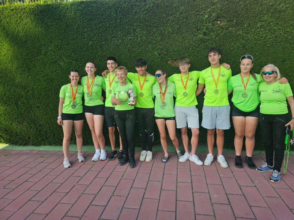 Club Piraüismo Duero Zamora en la XXV Regata Nacional de Piragüismo en Valladolid