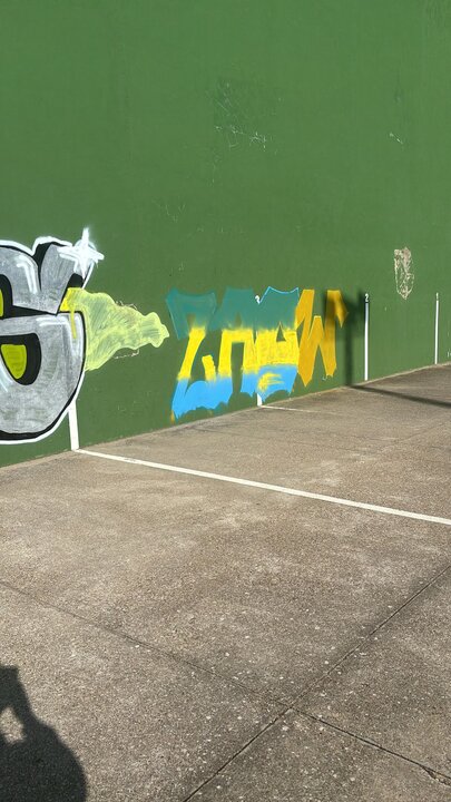 Pintadas en el Polideportivo de Toro