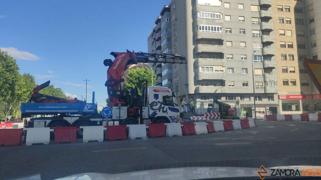 momento en el que las tres cruces se trasladan