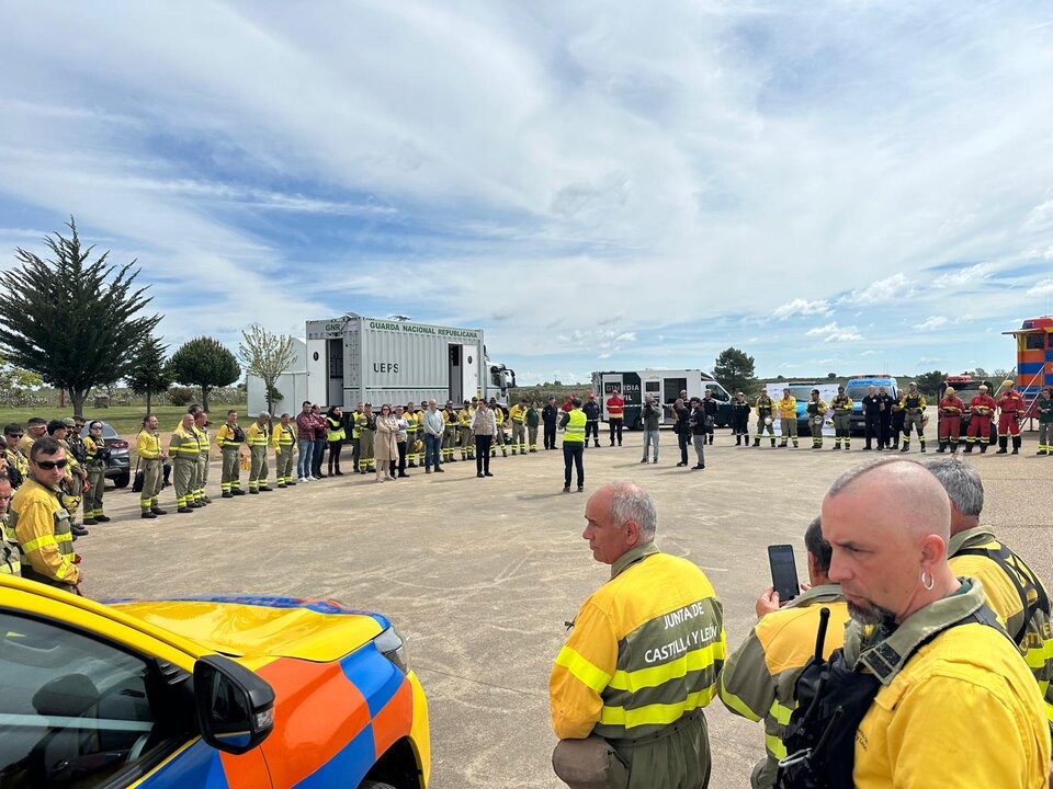 Simulacro de incendios Vivinera