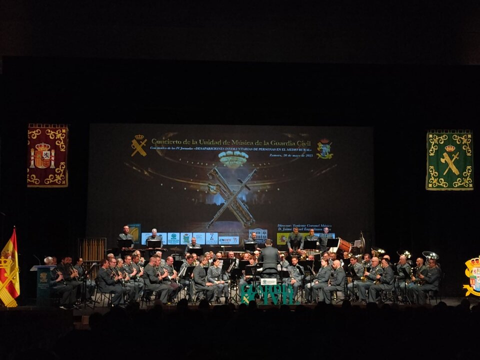 Concierto Unidad de Música de la Gaurdia Civil de Zamora