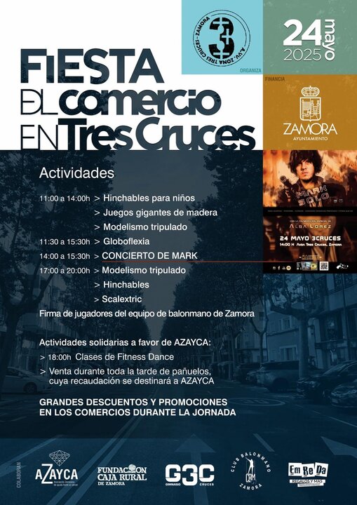 Día del Comercio avenida Tres Cruces