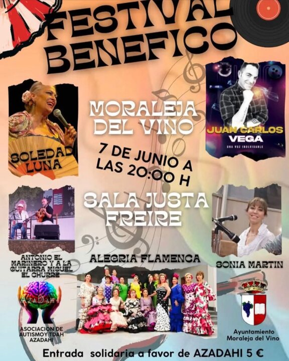 Festival Benéfico AZADAHI Moraleja del Vino