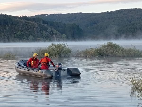 Despliegue de emergencia en el embalse de Cernadilla por la desaparición de un hombre