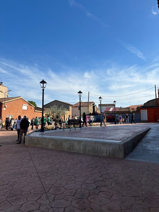 procesión de Santa Rita Cubillos del Pan