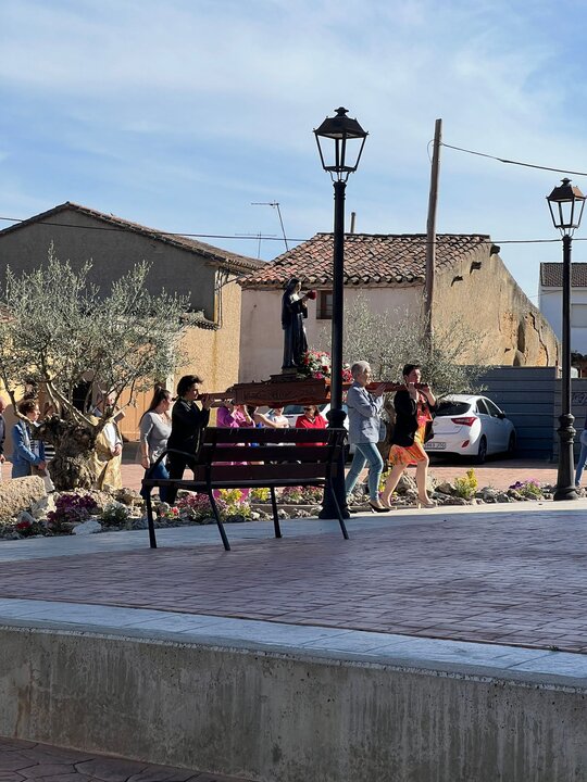 Procesión de Santa Rita Cubillos del Pan