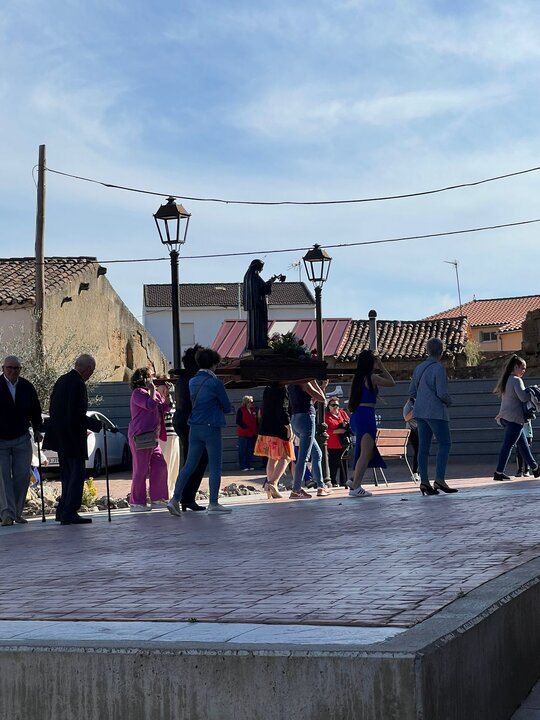 procesion de Santa Rita Cubillos del Pan
