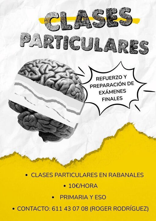 Rabanales, refuerzo escolar