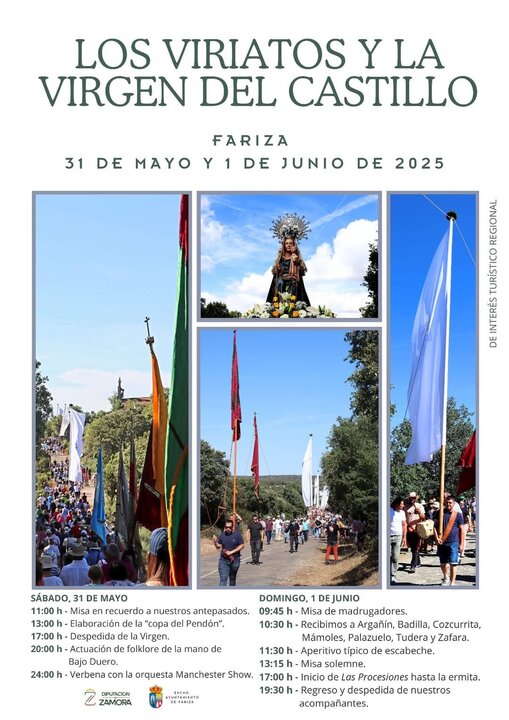 Los viriatos y la virgen del castillo
