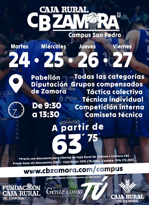 Campus de Baloncesto del CB Zamora